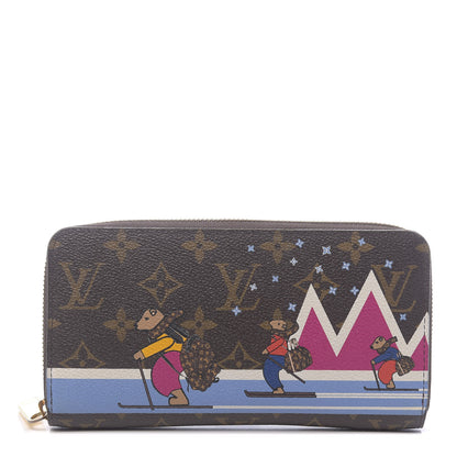 Louis Vuitton Monogram 2018 Christmas Animation Zippy Wallet 1 of 7