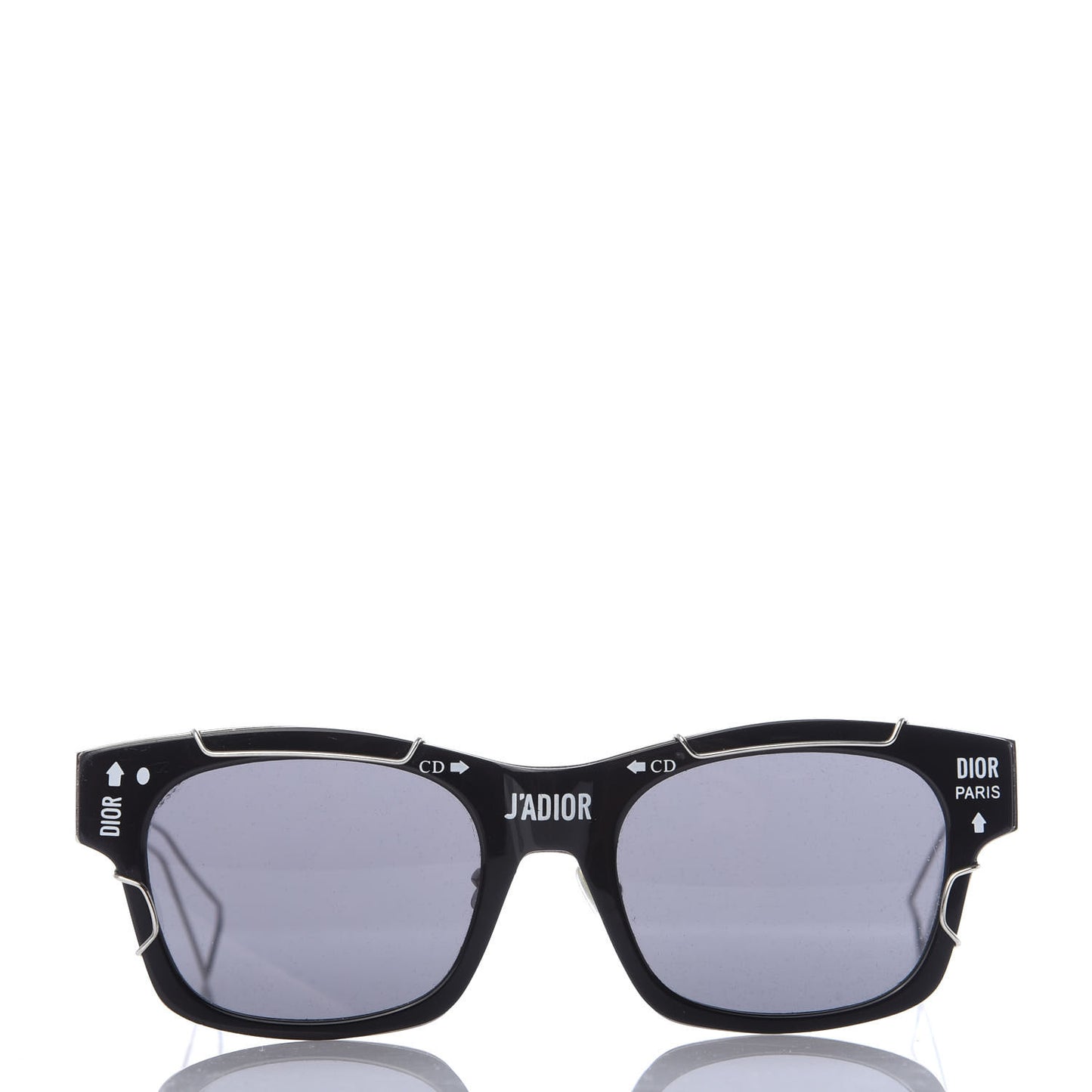 Acetate J'adior Sunglasses Black