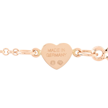 Chopard 18K Rose Gold Carnelian My Happy Hearts Bracelet 4 of 5