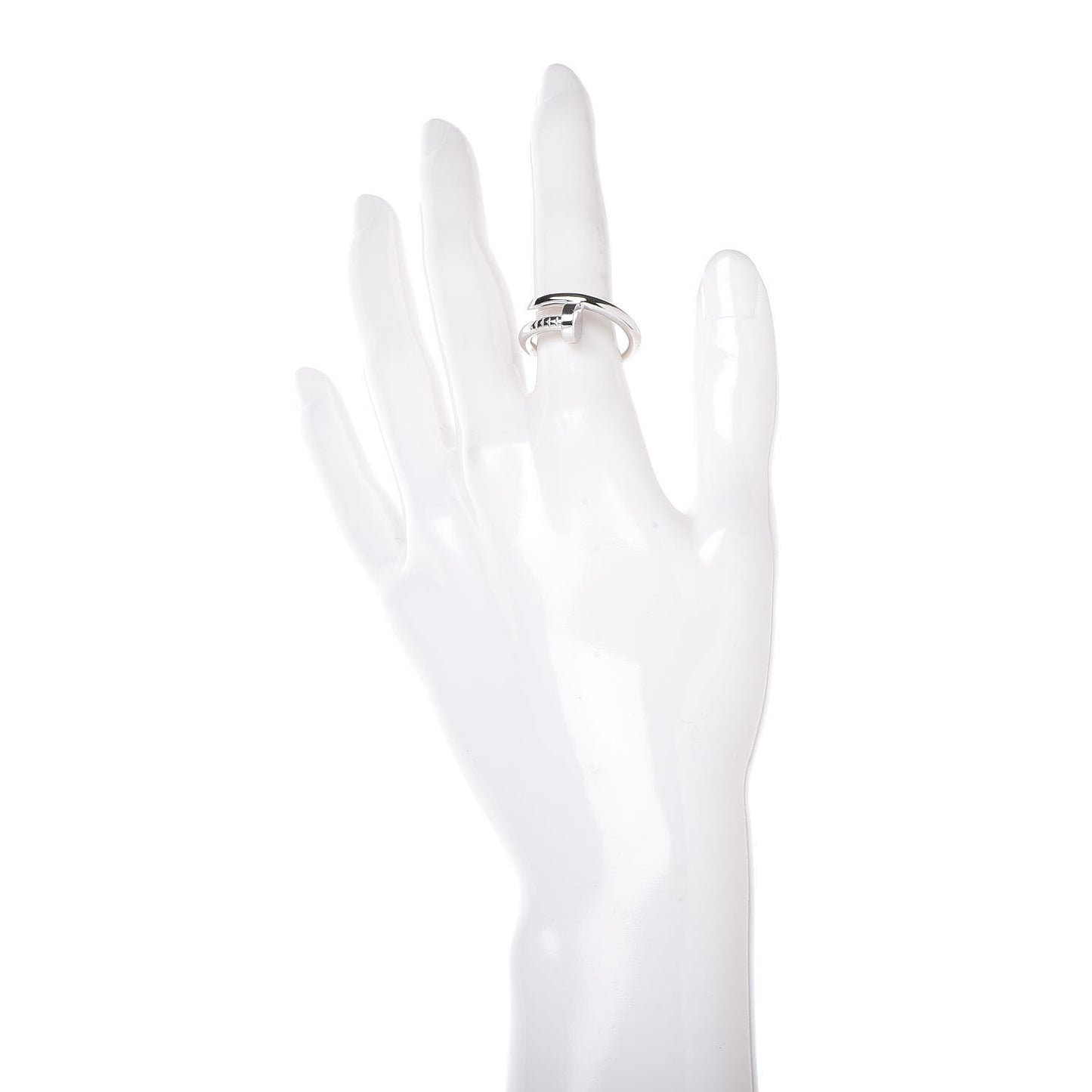 18K White Gold Juste Un Clou Ring 54 6.75