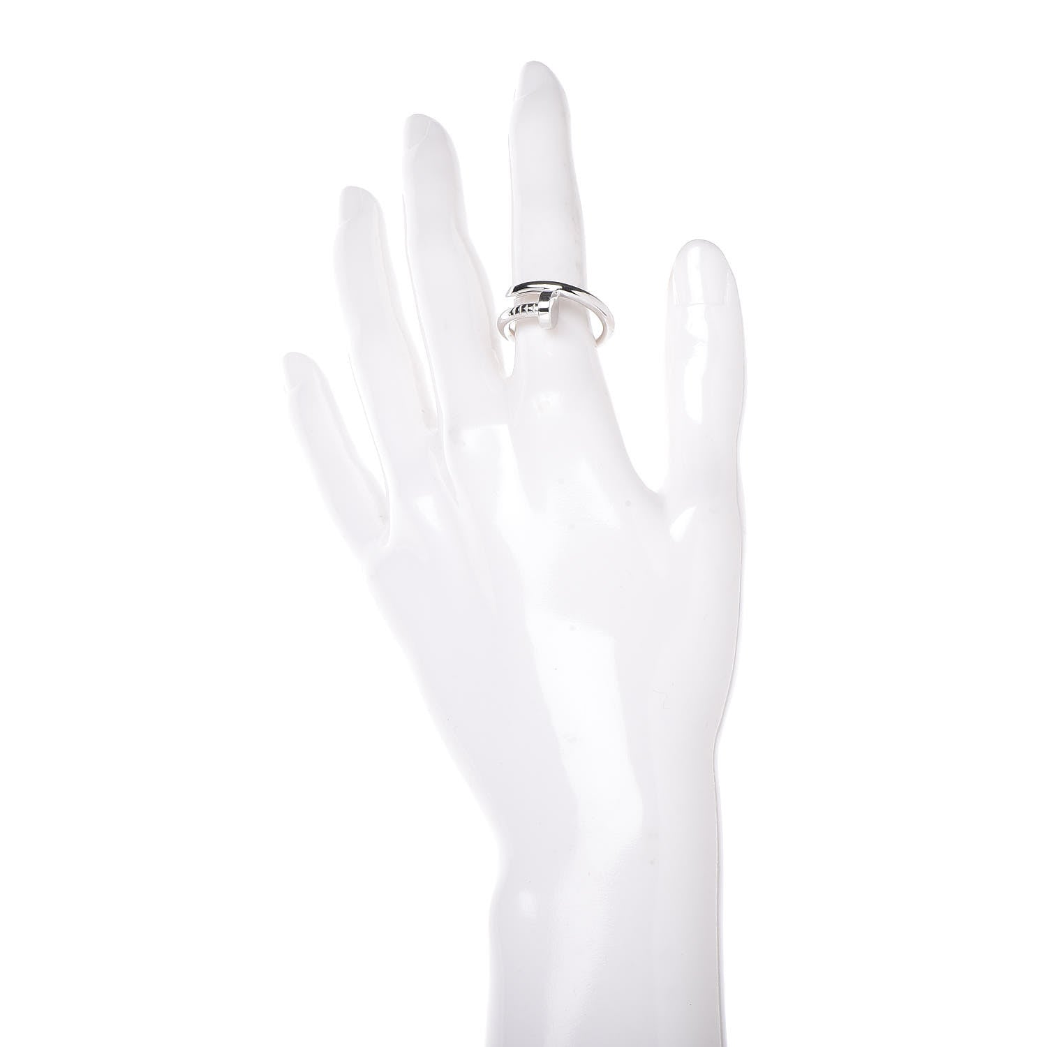 Cartier 18K White Gold Juste Un Clou Ring 54 6.75 2 of 6