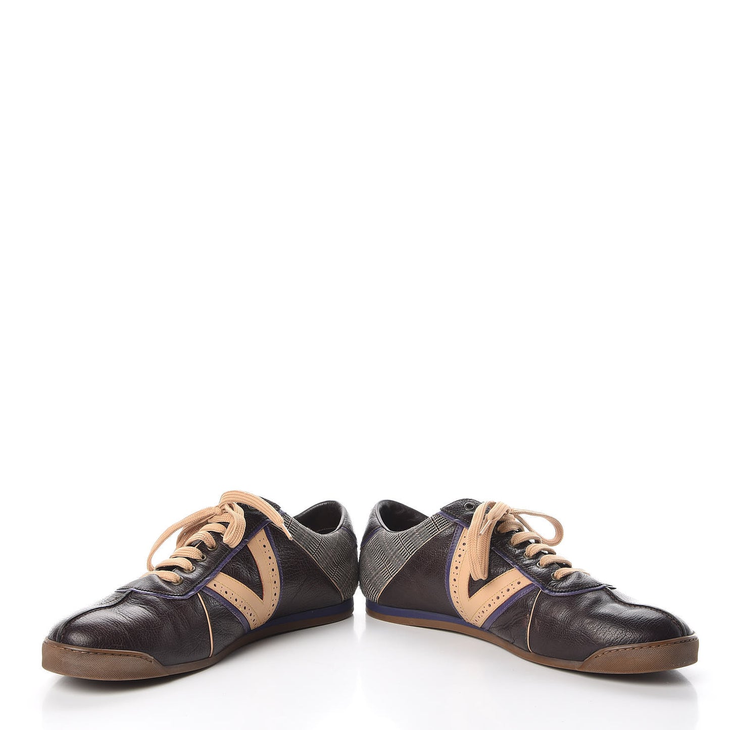 Calfskin Zephyr Sneakers 9 Cacao