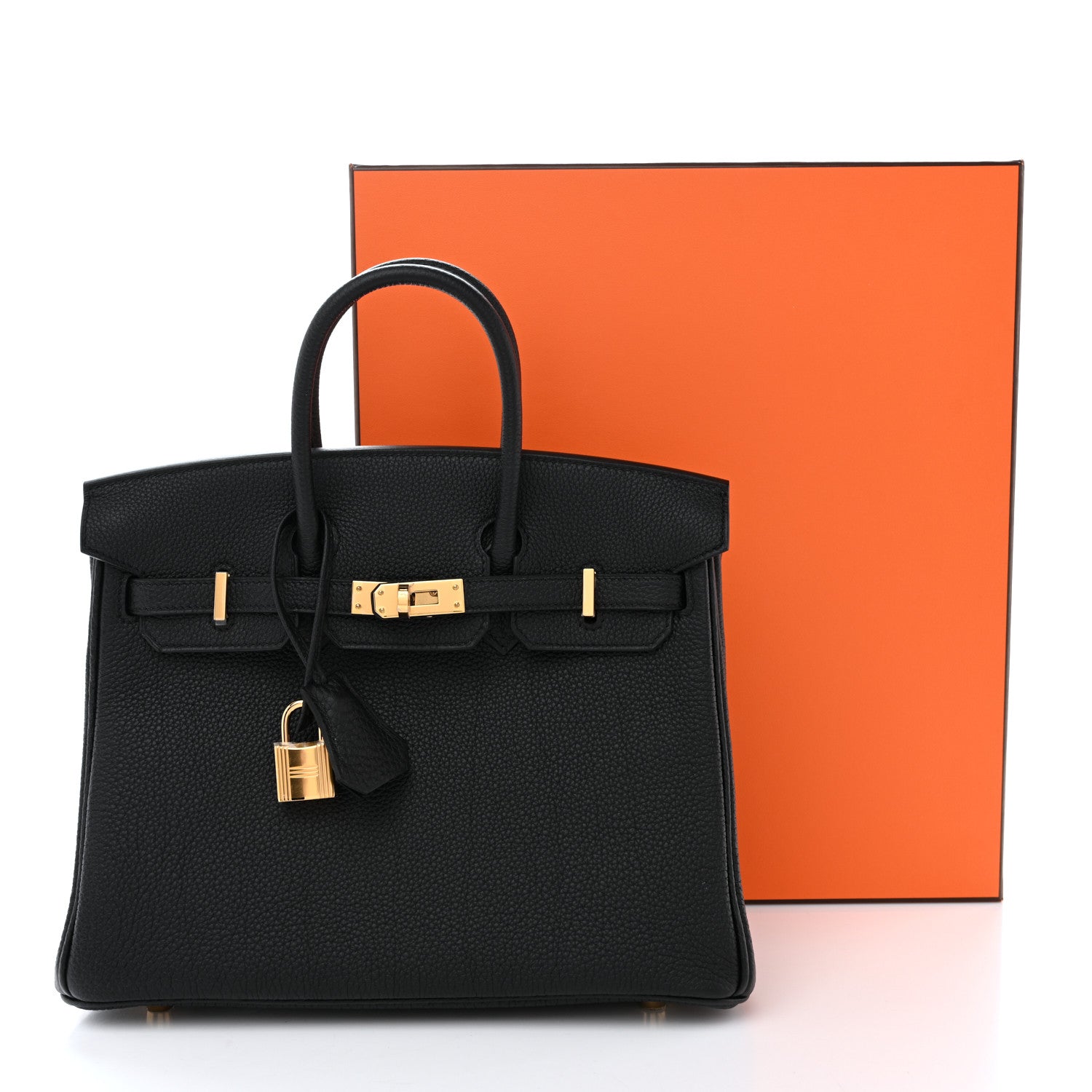 Hermes Togo Birkin 25 Black 10 of 10