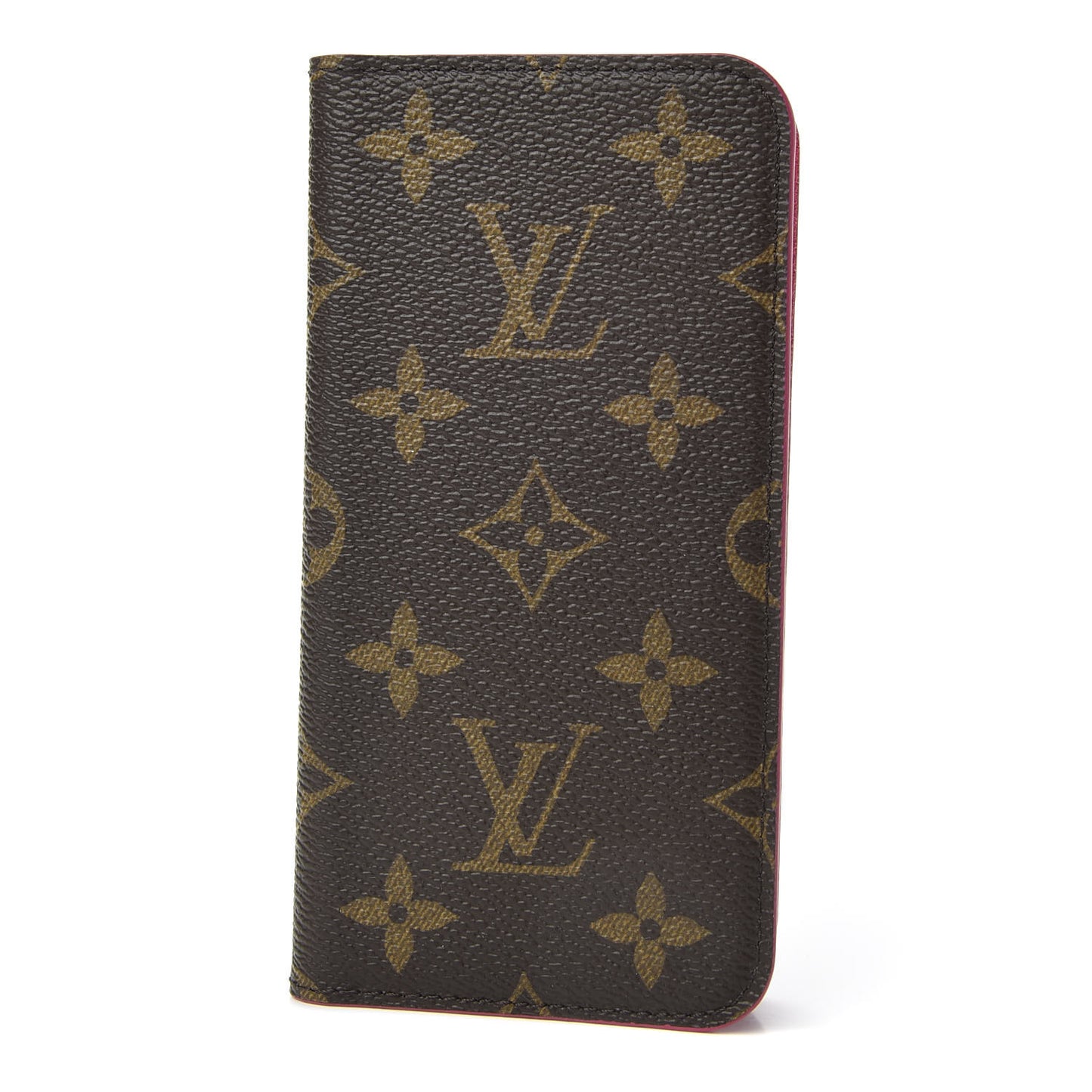 Monogram iPhone X Folio Case Rose Pop