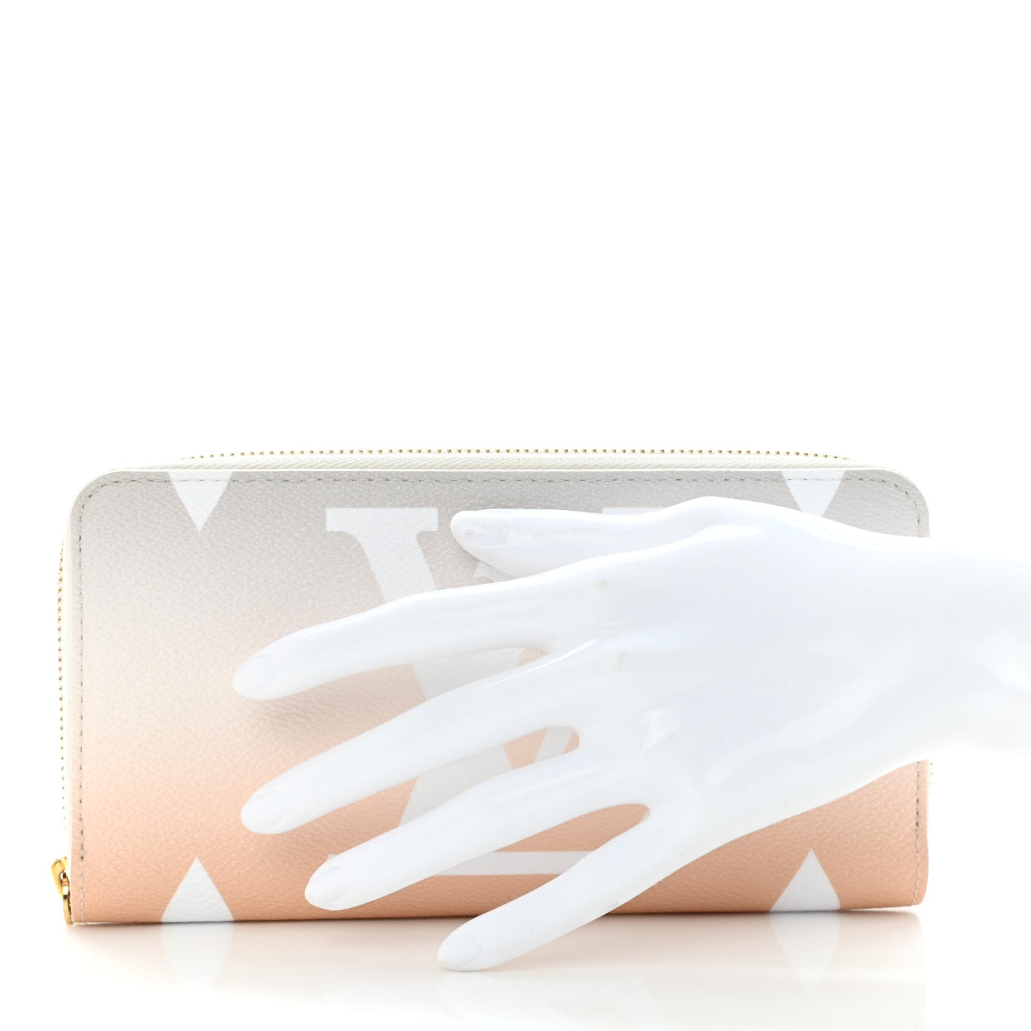 Louis Vuitton Monogram Giant By The Pool Zippy Wallet Brume 2 of 9