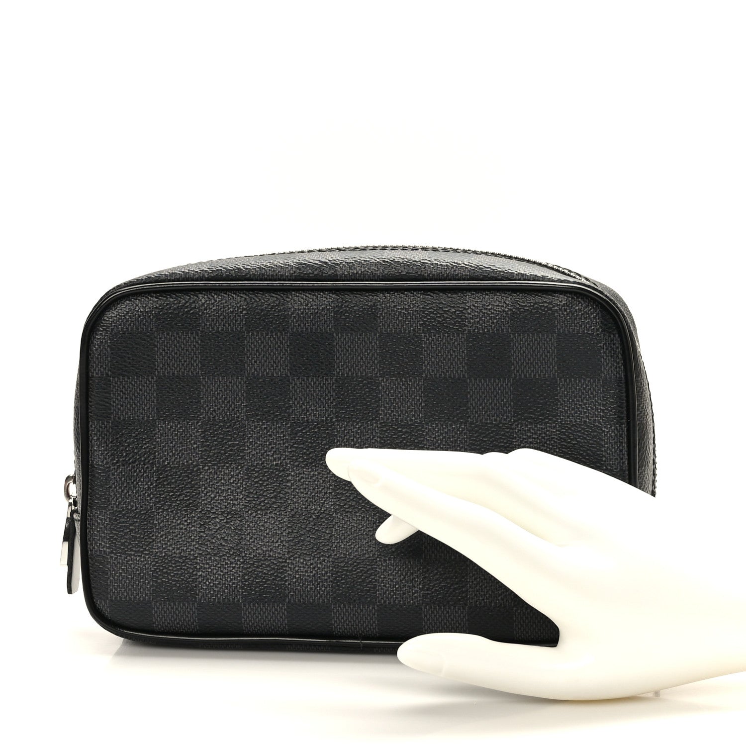 Louis Vuitton Damier Graphite Toilet Pouch PM 2 of 9