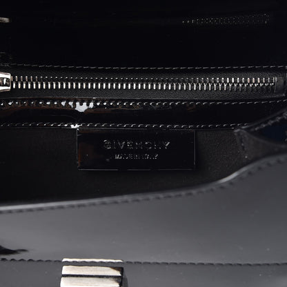Givenchy Patent Calfskin Mini Pandora Box Crossbody Bag Black 6 of 7