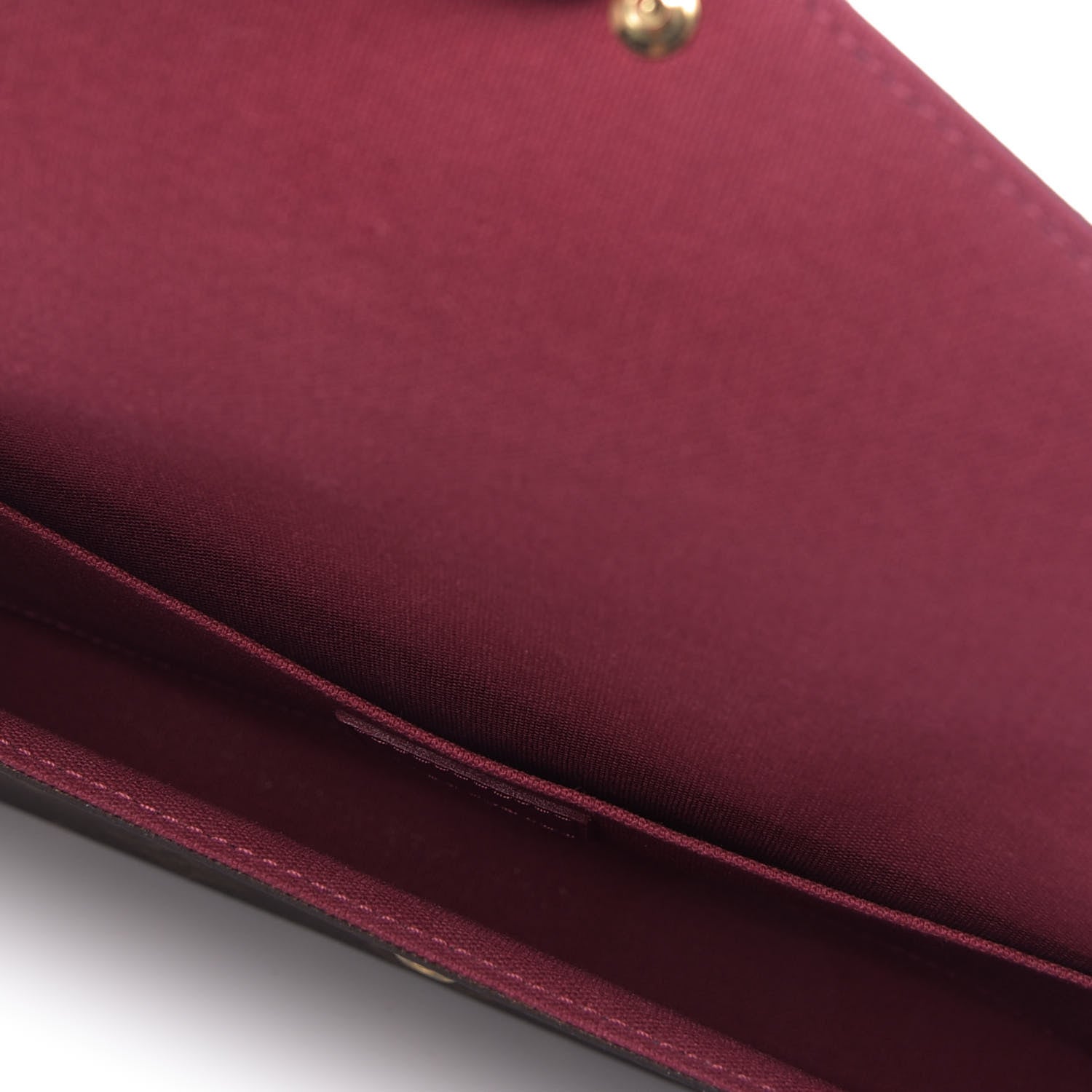 Louis Vuitton Monogram Pochette Felicie Chain Wallet Fuchsia 5 of 11
