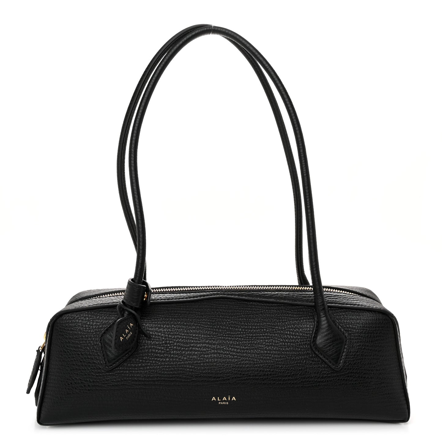 Goatskin Medium Le Teckel Bag Black
