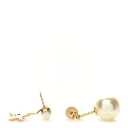 Christian Dior Pearl My ABCDior Tribales Etoile Earring Gold 3 of 4