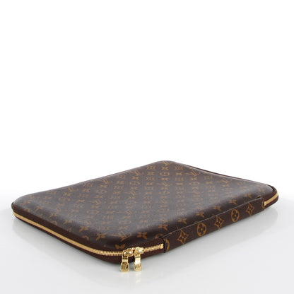 Louis Vuitton Monogram 15 Inch Laptop Sleeve 4 of 9