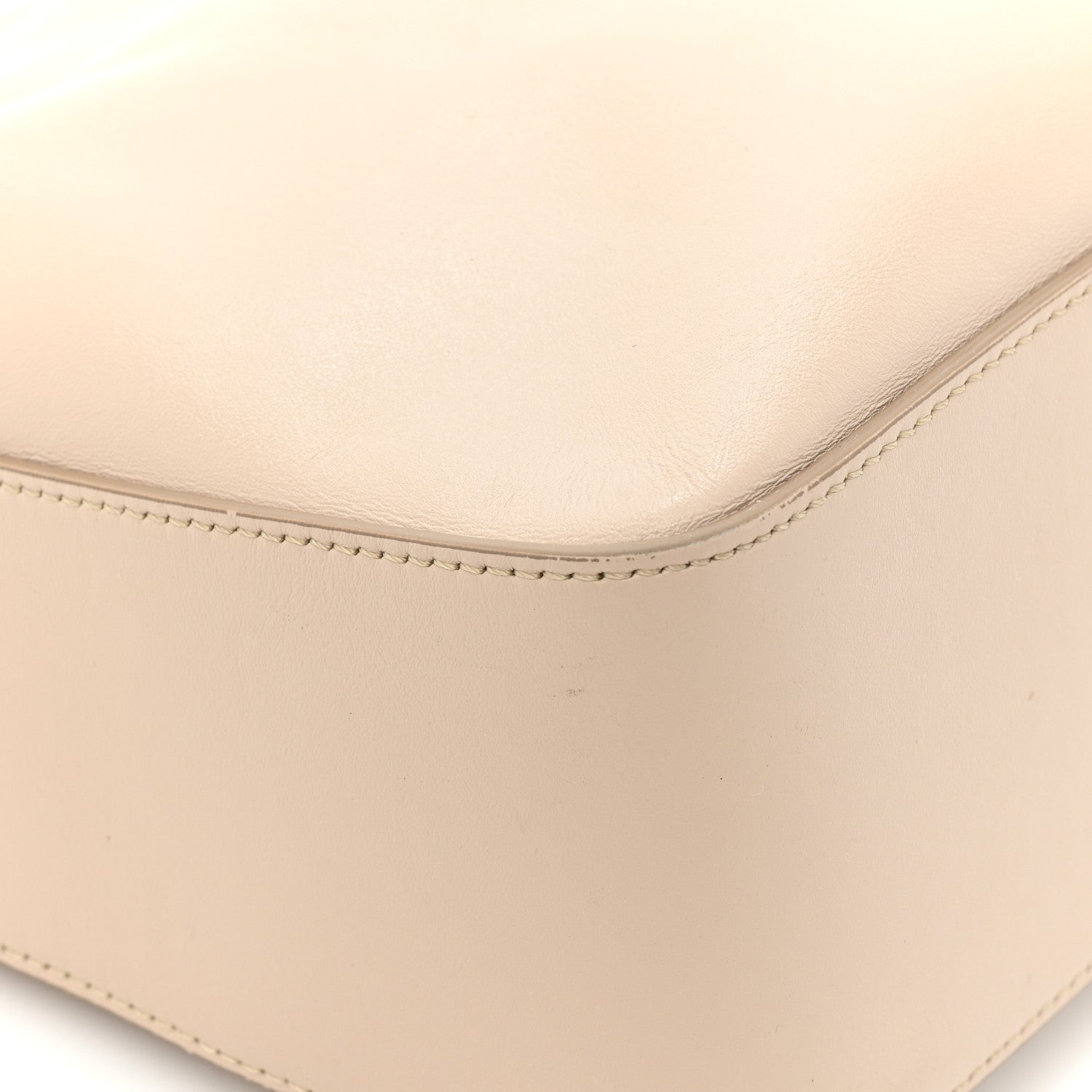 Givenchy Smooth Calfskin Medium Moon Cut Out Shoulder Bag Dune 10 of 14