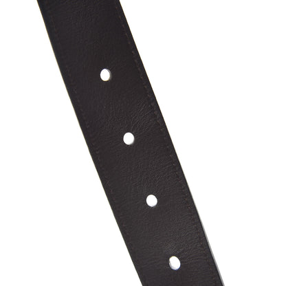 Louis Vuitton Calfskin 30mm Reversible Belt 90 36 Black Dark Brown 6 of 9