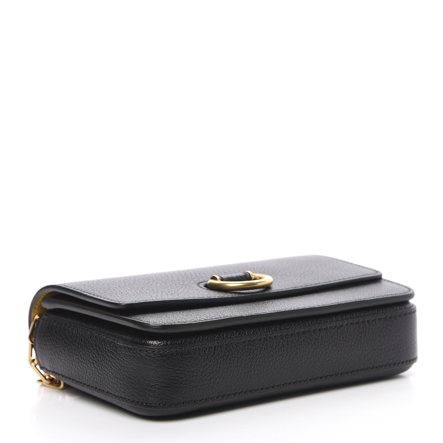 Burberry Hayes Goatskin D-Ring Mini Bag Black 4 of 10