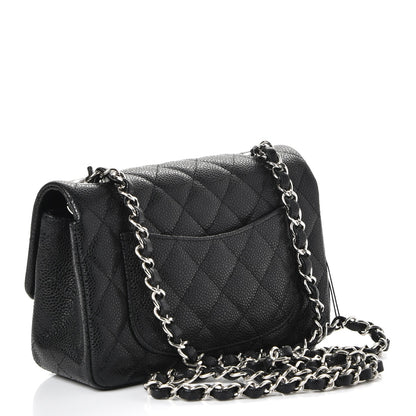 Chanel Caviar Quilted Mini Rectangular Flap Black 3 of 7