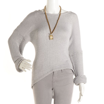 Chanel N°5 Perfume Chain Link Necklace Gold 2 of 8