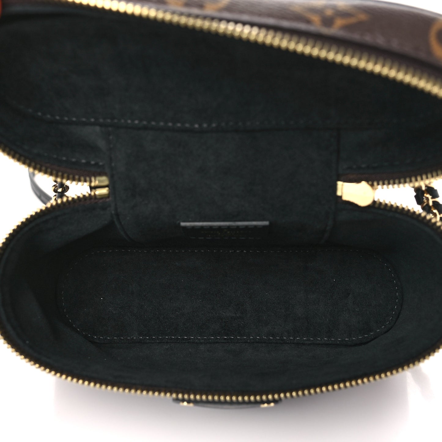 Reverse Monogram Vanity Chain Pouch