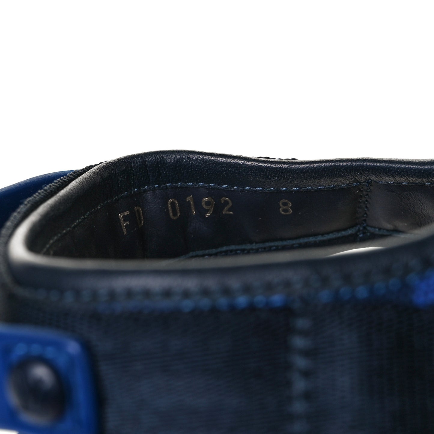 Damier Graphite Sandals 8 Navy