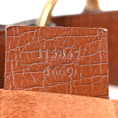 Gucci Calfskin Medium Horsebit Chain Hobo Brown 6 of 12