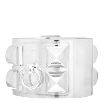 Hermes Sterling Silver Collier De Chien Bracelet 1 of 4