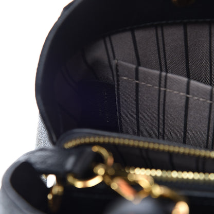 Louis Vuitton Empreinte Montaigne MM Black 11 of 12
