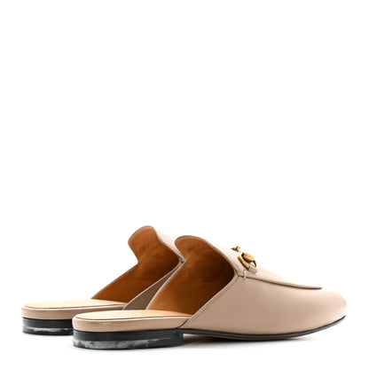 Gucci Malaga Kid Womens Princetown Slippers 38 Mud 4 of 12