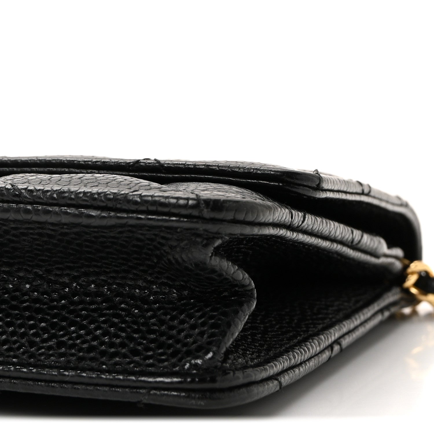 Chanel Caviar Quilted Wallet on Chain WOC Black 18 of 21