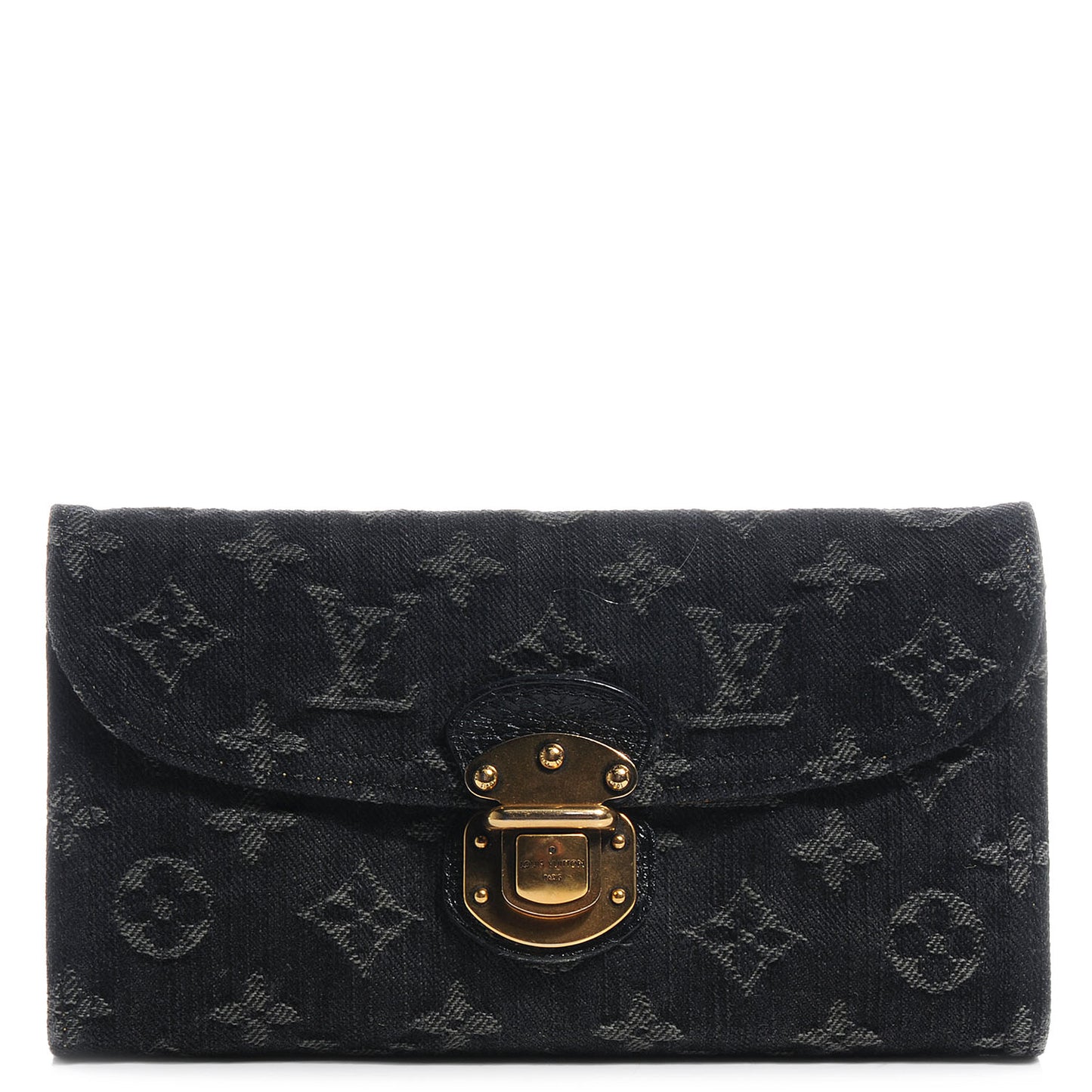 Denim Amelia Wallet Black