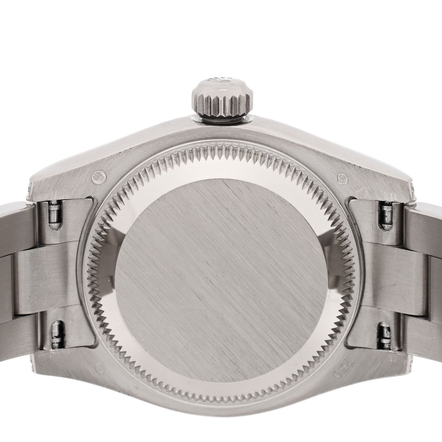 Rolex 18K White Gold Diamond 26mm Oyster Perpetual Lady Datejust Watch Silver 179239 4 of 4