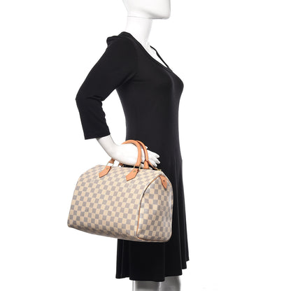 Louis Vuitton Damier Azur Speedy 30 2 of 10