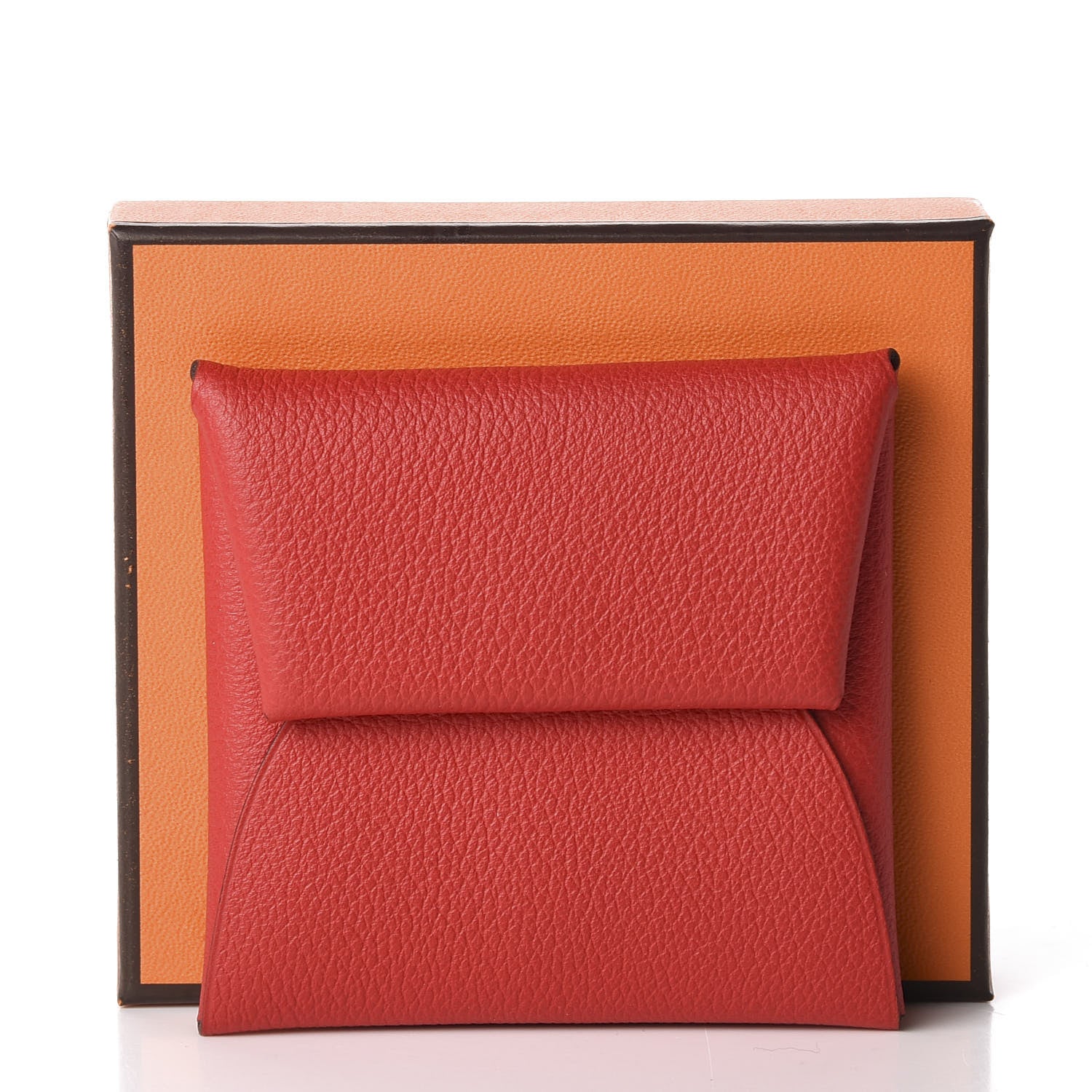 Hermes Evercolor Bastia Coin Purse Rouge De Coeur 8 of 8