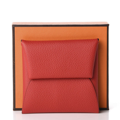 Hermes Evercolor Bastia Coin Purse Rouge De Coeur 8 of 8