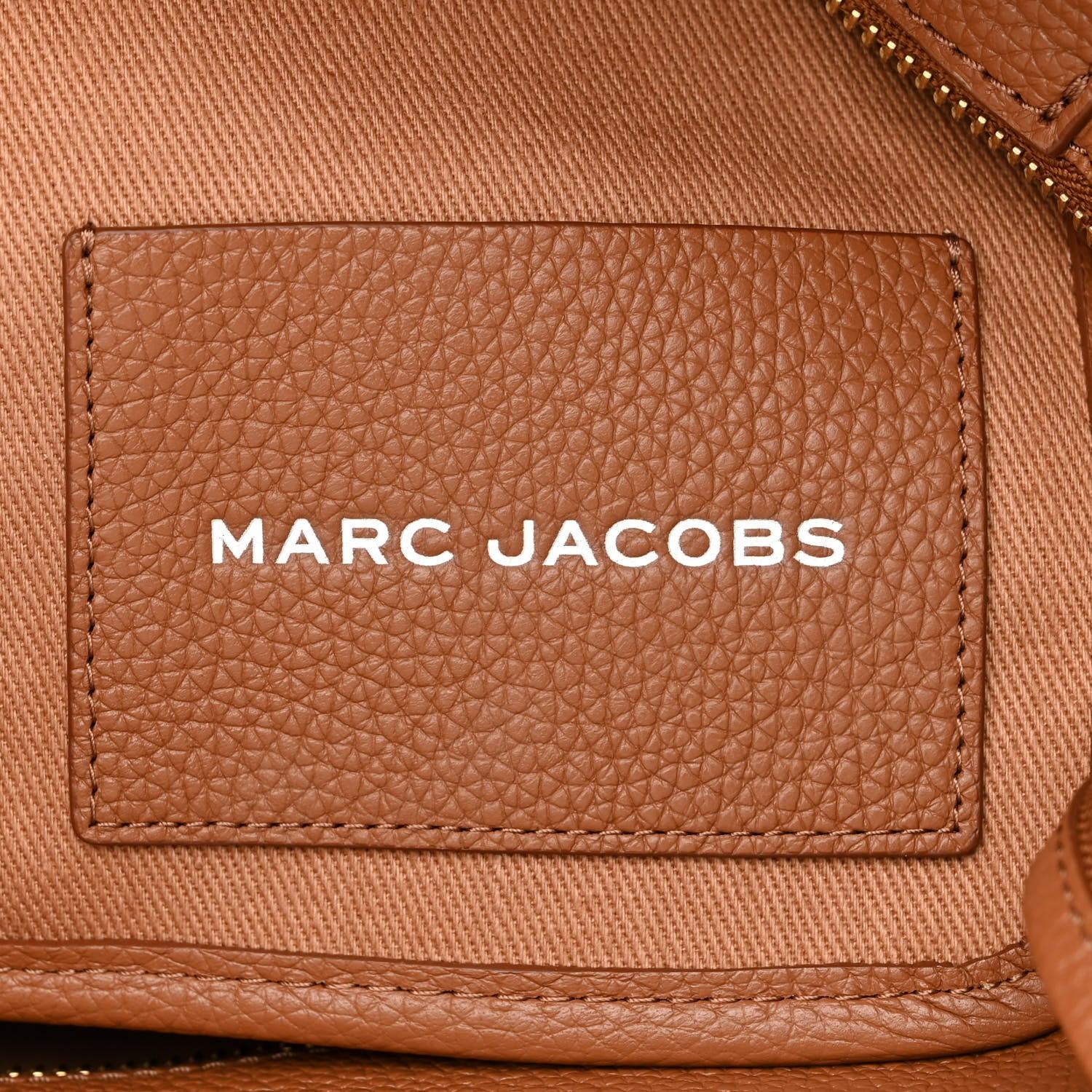 Marc Jacobs Grained Calfskin Medium The Tote Bag Argan Oil 6 of 10