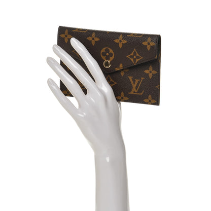 Louis Vuitton Monogram Daily Organizer Envelope Insert Black 2 of 6