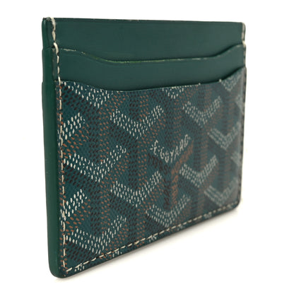 Goyard Goyardine Saint Sulpice Card Holder Green 3 of 11