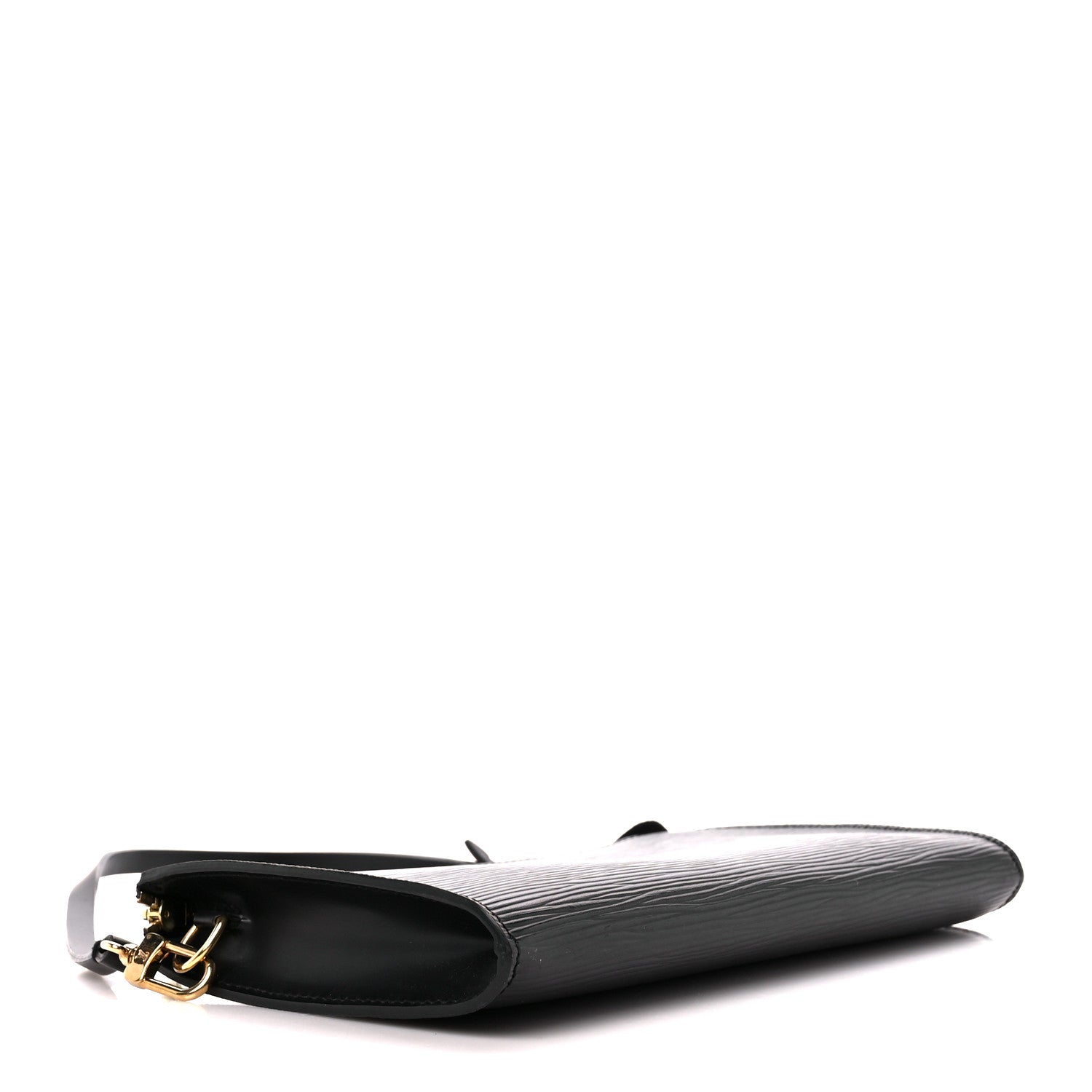 Louis Vuitton Epi Pochette Accessories 24 Black 4 of 11