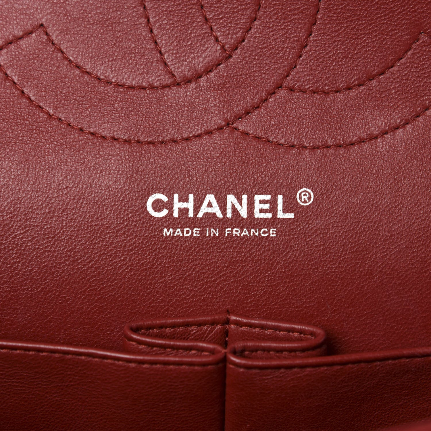 Chanel Caviar Quilted Jumbo Double Flap Red 10 of 12