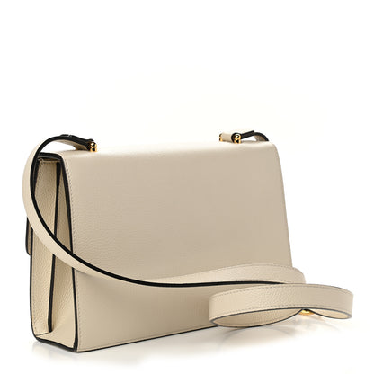 Gucci Smooth Calfskin Small Zumi Shoulder Bag Mystic White 3 of 9
