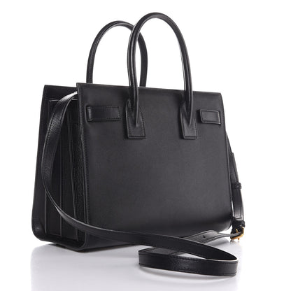 Saint Laurent Calfskin Love Patchwork Baby Sac De Jour Black 3 of 7