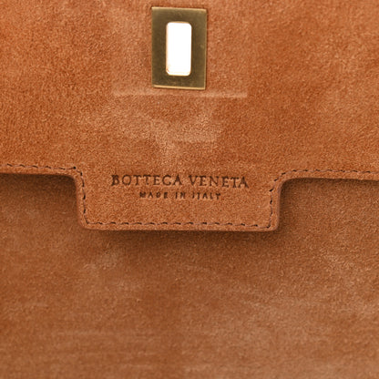 Bottega Veneta Textured Calfskin Small BV Angle Shoulder Bag Black 6 of 9