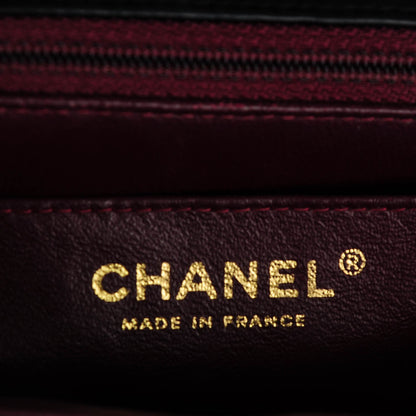 Chanel Lambskin Quilted Mini Square Flap Black 7 of 9