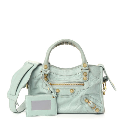 Balenciaga Agneau Giant 12 Gold Hardware Mini City Vert Jade 1 of 10