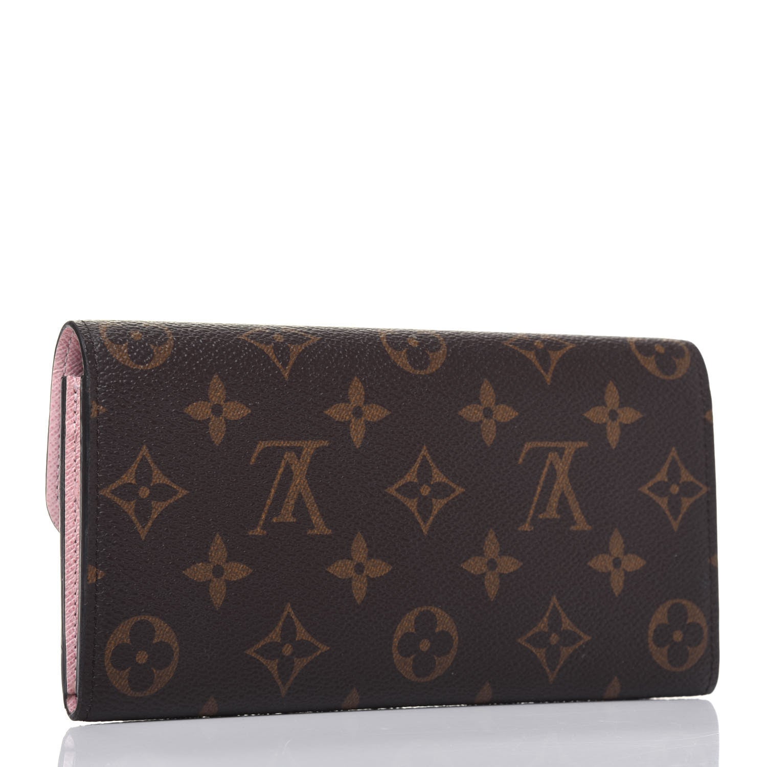 Louis Vuitton Monogram Emilie Wallet Rose Ballerine 3 of 20
