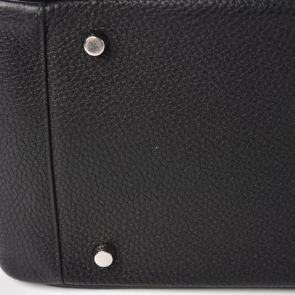 Hermes Taurillon Clemence Lindy 34 Black 13 of 13