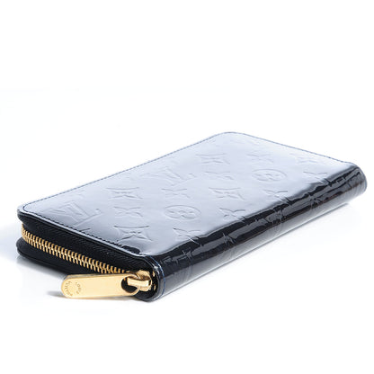 Louis Vuitton Vernis Zippy Wallet Blue Infini 4 of 7