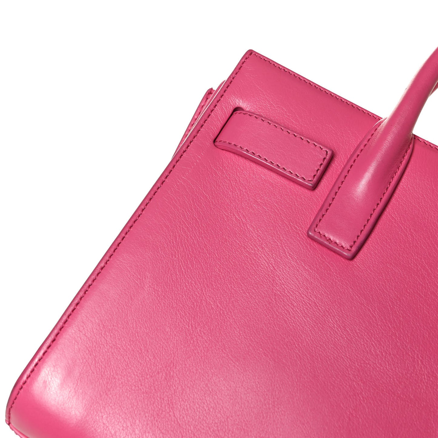 Calfskin Nano Sac De Jour Lipstick Fuchsia