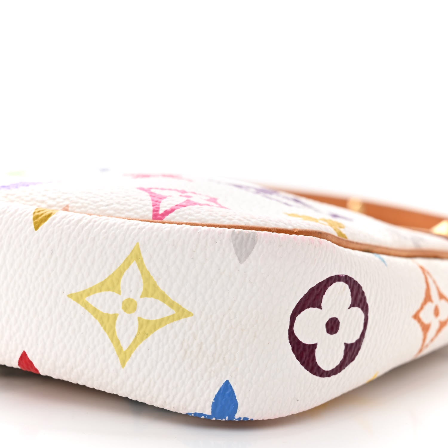 Louis Vuitton Monogram Multicolor Pochette Accessories White 7 of 7