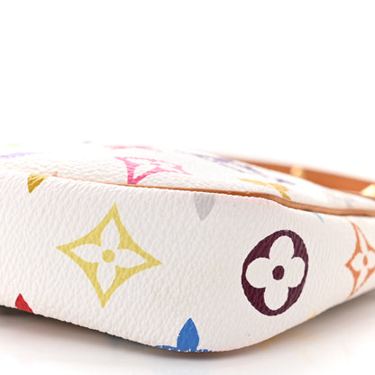 Louis Vuitton Monogram Multicolor Pochette Accessories White 7 of 7