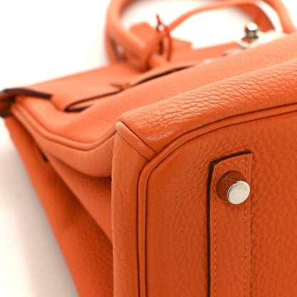 Hermes Togo Birkin 30 Orange 9 of 12