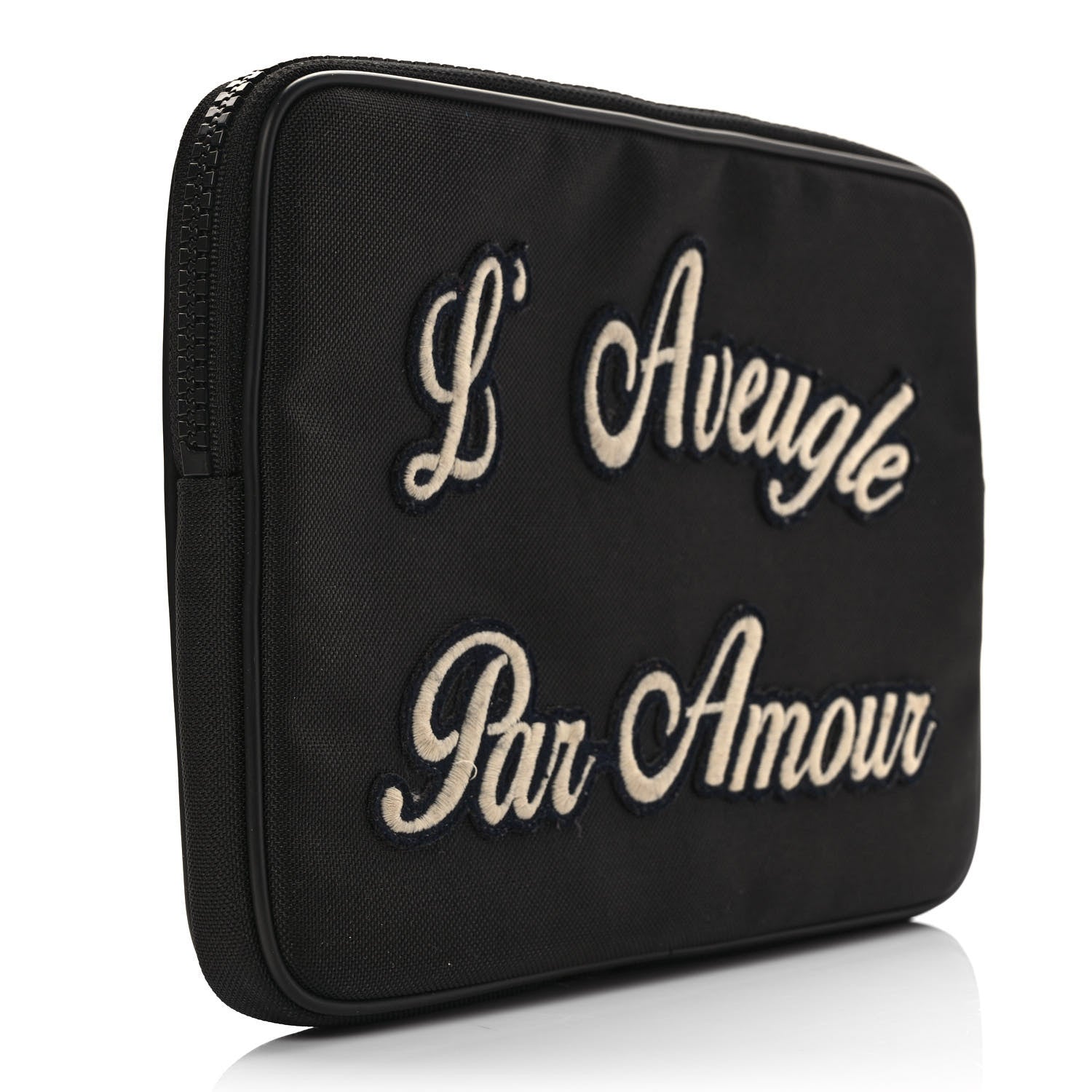 Gucci Techno Canvas Tiger L'aveugle Par Amour Tablet Case Black 3 of 7